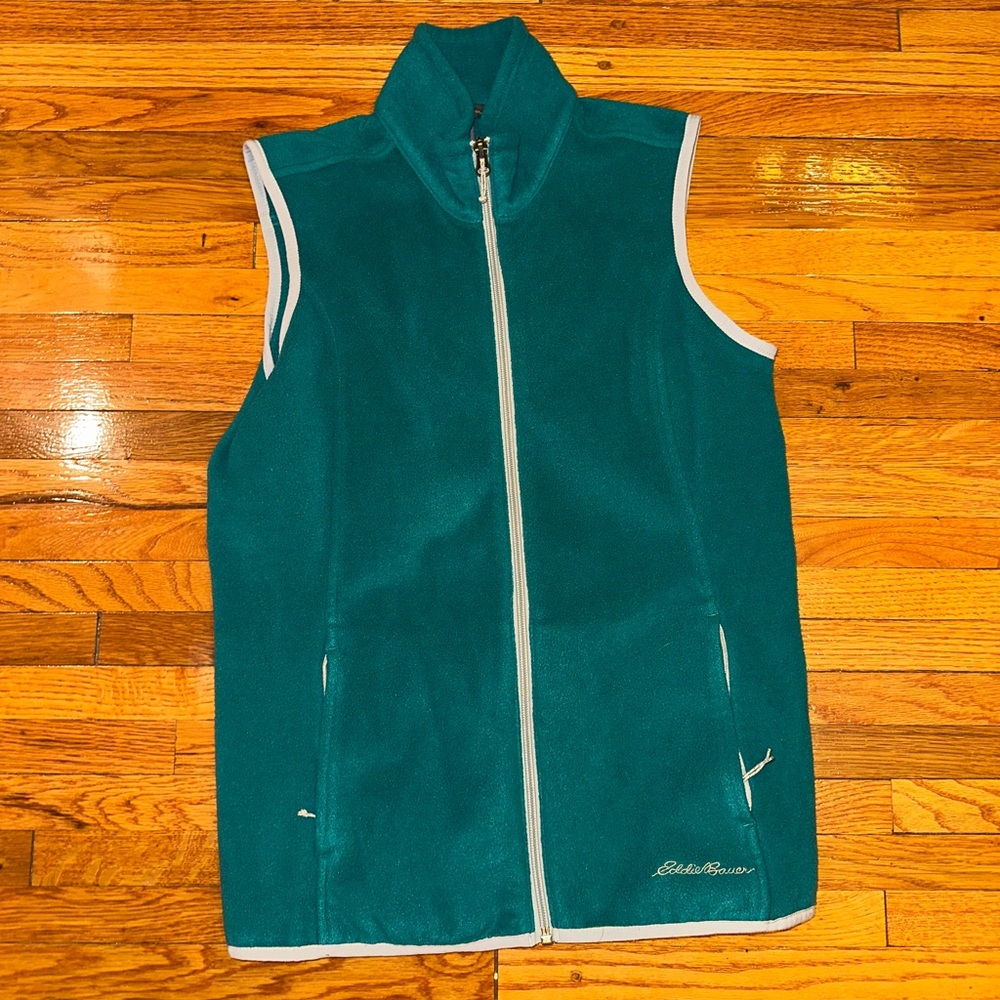 Vintage Green Eddie Bauer Vest